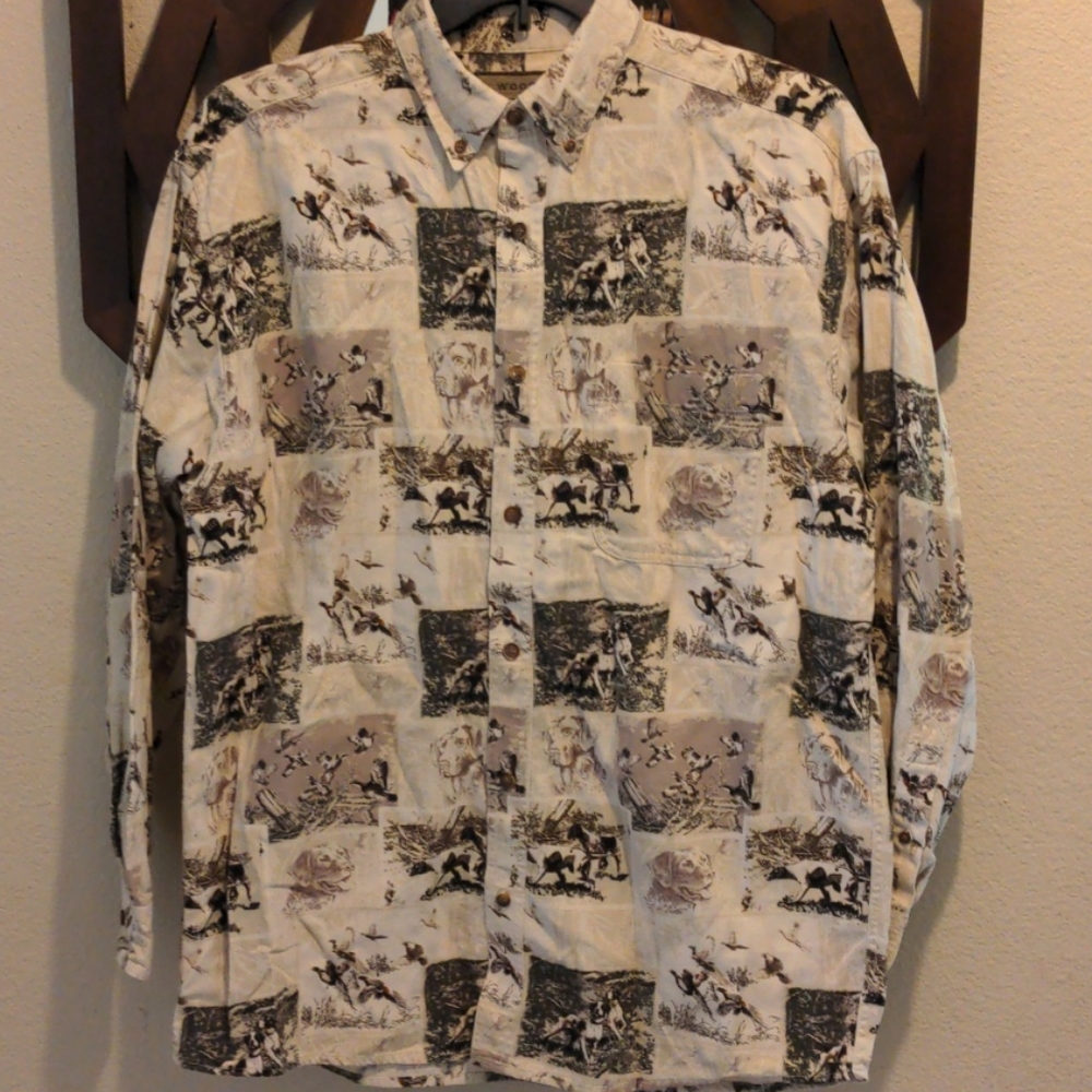 Woods and Water Outfitters Button Down